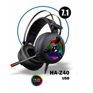 Audifono GAMER USB 7.1  Halion HA-Z40 RGB