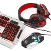 Kit Gamers Led Halion Panzer Ha-860c Teclado Audífono mouse - Imagen 3