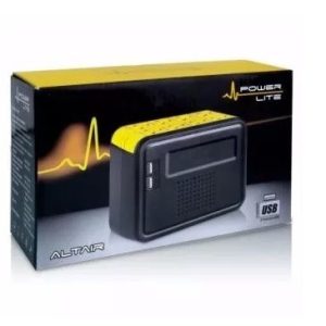 ESTABILIZADOR POWER LITE 8 TOMAS ALTAIR ( PLI-1100 USB ) 1000VA 2USB