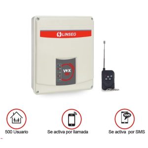 Alarma Sirena Vecinal Comunitaria Linseg Panel VOX-500 Celular