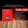 PANEL DE ALARMA CONTRA INCENDIO LINSEG FX4 4 zonas - Imagen 4