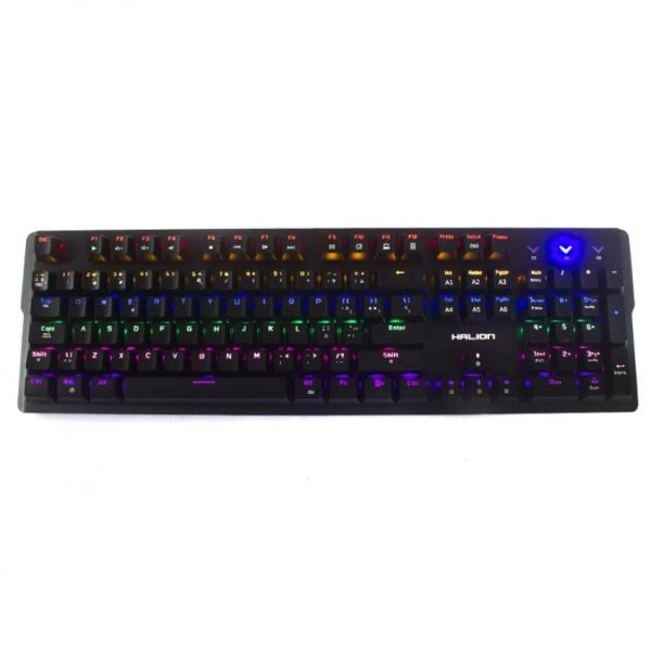 Teclado Gamer Mecánico Halion Ha-k940 Mustang Rgb Usb - Imagen 4