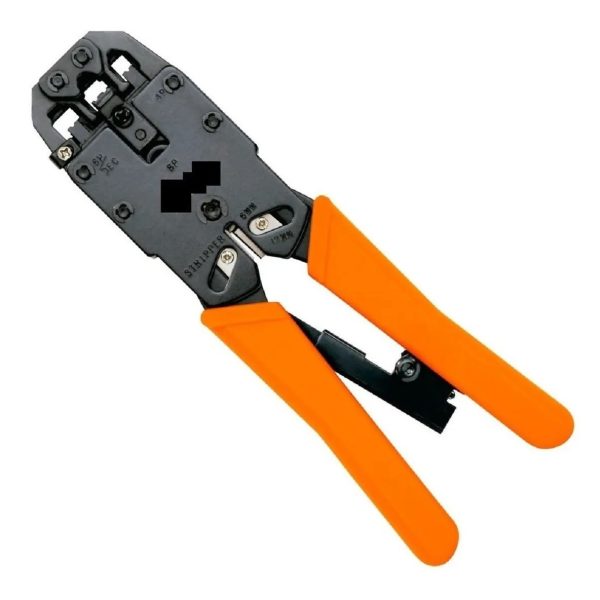 Alicate Crimpador Crimpin Dlux Modelo Tl-208 cable de red internet telefono