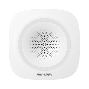 Sirena Inalámbrica Interior panel alarma HIKVISION 110 dB HK-DS-PSG-WI-433