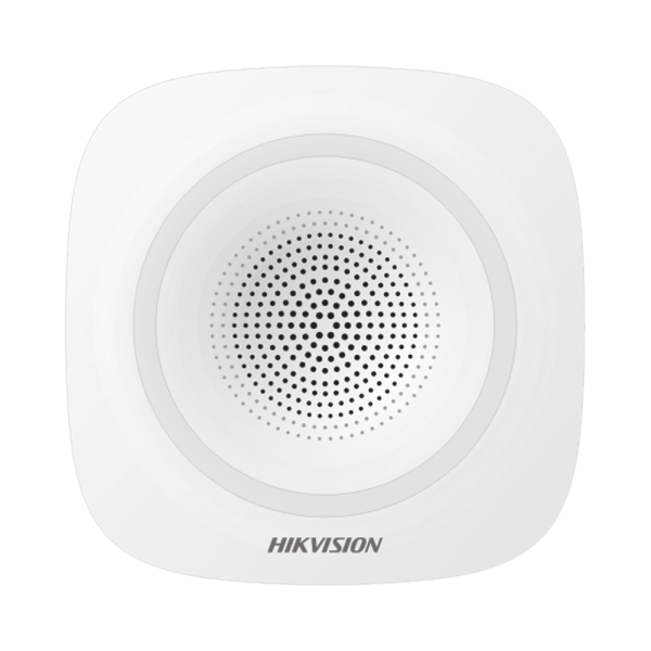 Sirena Inalámbrica Interior panel alarma HIKVISION 110 dB HK-DS-PSG-WI-433
