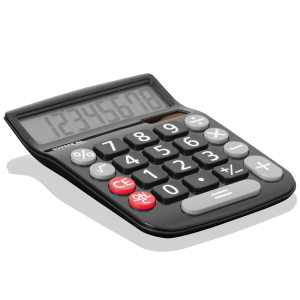 Calculadora 8 dígitos batería solar Pascal raíz /porcentaje