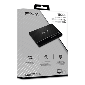 Disco Duro Solido 2.5 120GB SATA III SSD CS900 PNY