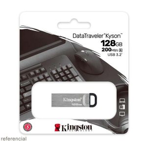 Memoria USB 3.2 Kingston 128GB DataTraveler Kyson (DTKN/128GB)