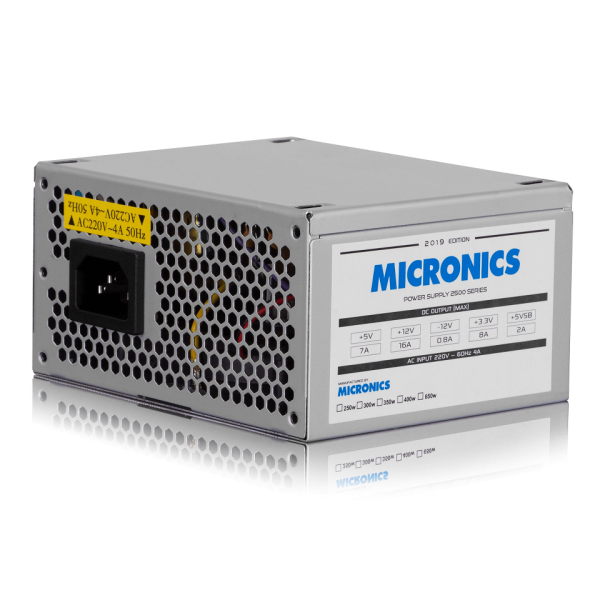 FUENTE DE PODER PC MICRONICS MICROATX SX-250W/650