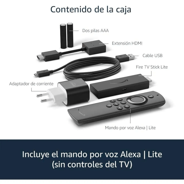 Convertidor smart Fire Tv Stick control de voz Google Assistant full HD 3 Gen Amazon - Imagen 5
