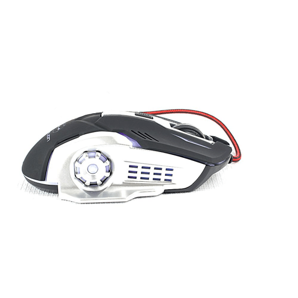 Mouse Optico Gamer Halion Ha-m950 Optimus Usb Led Cable - Imagen 3