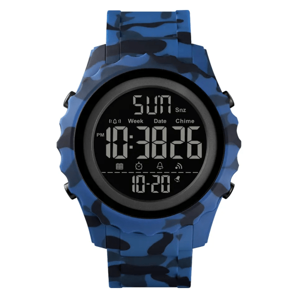 Reloj pulsera deportivo Digital Skmei 1624 azul/gris Hombre - Imagen 2
