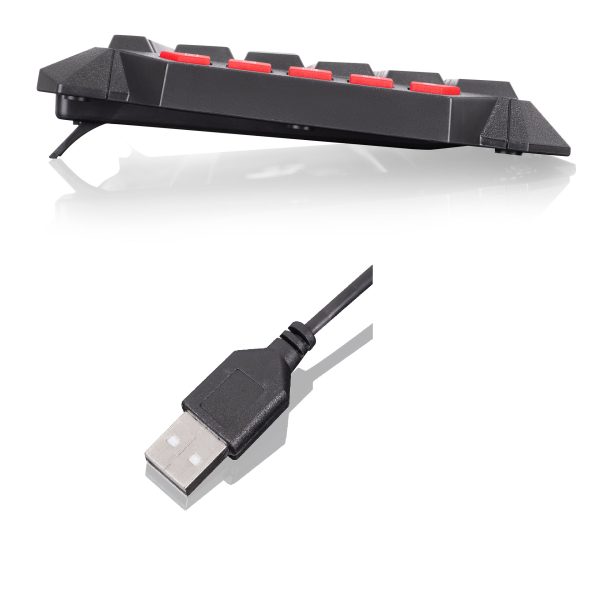 Teclado Standar Cable USB ARGOS ENK-301 ENKORE - Imagen 5
