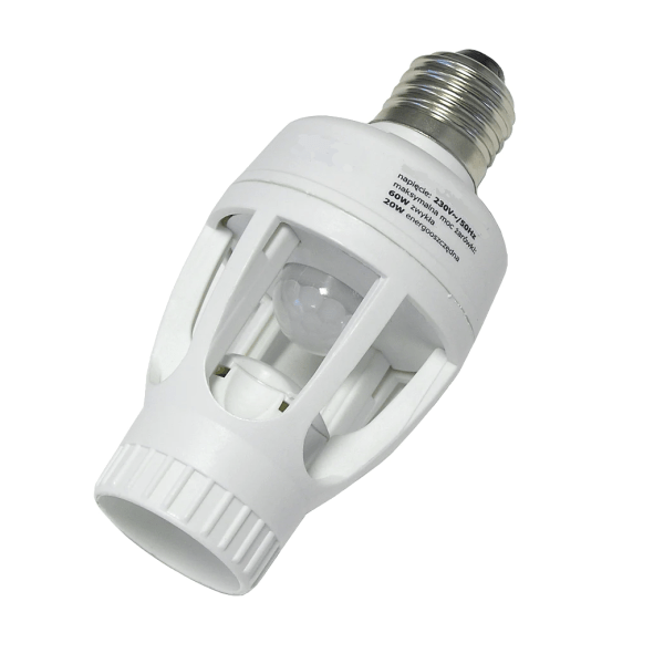 Sensor de Movimiento Tipo Socket E27 para foco E27 Yohad