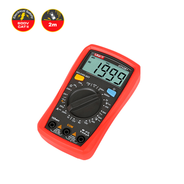 Multimetro Multitester Digital Profesional UNI-T UT33B+ - Imagen 2