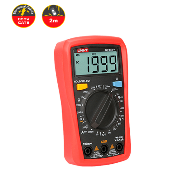 Multimetro Multitester Digital Profesional UNI-T UT33B+ - Imagen 4