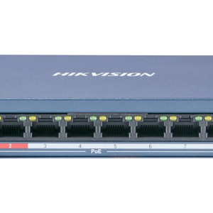 Switch 8 puertos POE metalico HikVision DS-3E0109P-E/M