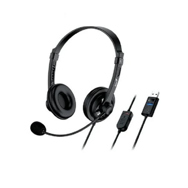 Audífono C/Micrófono Usb GENIUS HS-230U BLACK
