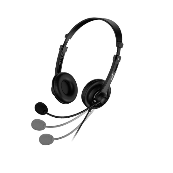 Audífono C/Micrófono Usb GENIUS HS-230U BLACK - Imagen 5