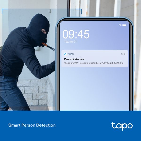 Cámara de Seguridad Externa IP WiFi Tapo C310 TP-LINK - Imagen 8