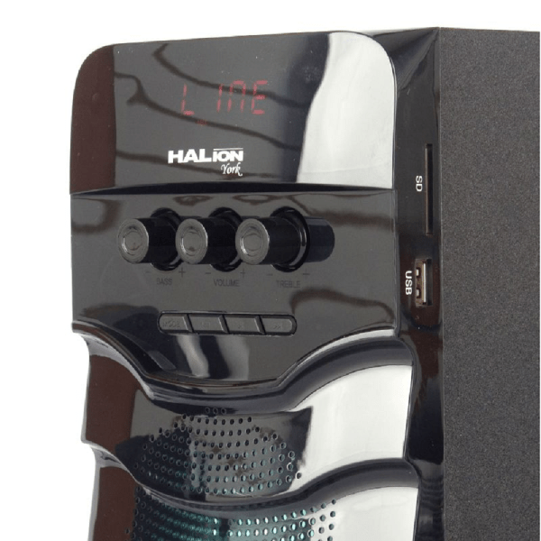 Parlante Bluetooth 80W led YORK HA-K39 Halion - Imagen 5