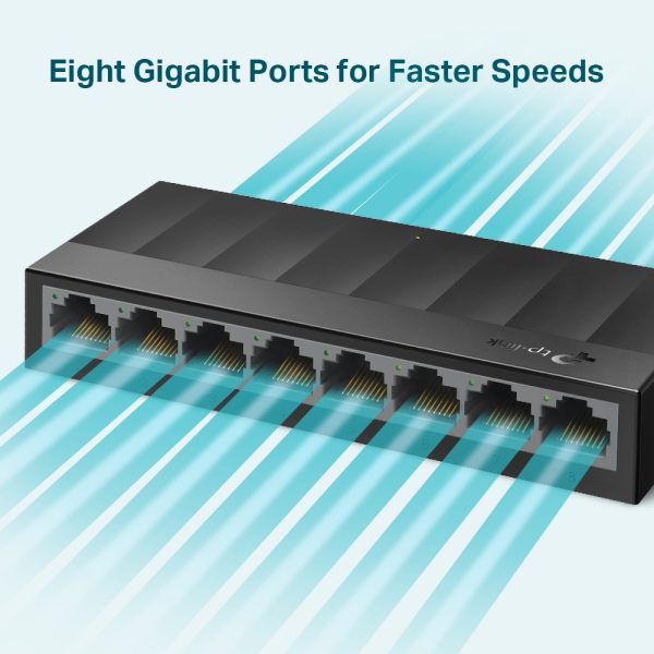 Gigabit Switch De 8 Puertos De Escritorio LS1008G Tp-link - Imagen 2