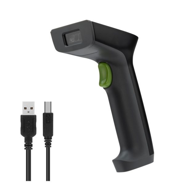 Lector Pistola Código De Barras cable usb 1d Zkteco ZKB101S