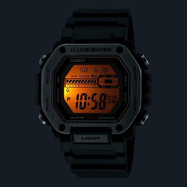 Reloj Pulsera Digital Casio Original Mwd-110h-8bvdf Hombre - Imagen 3