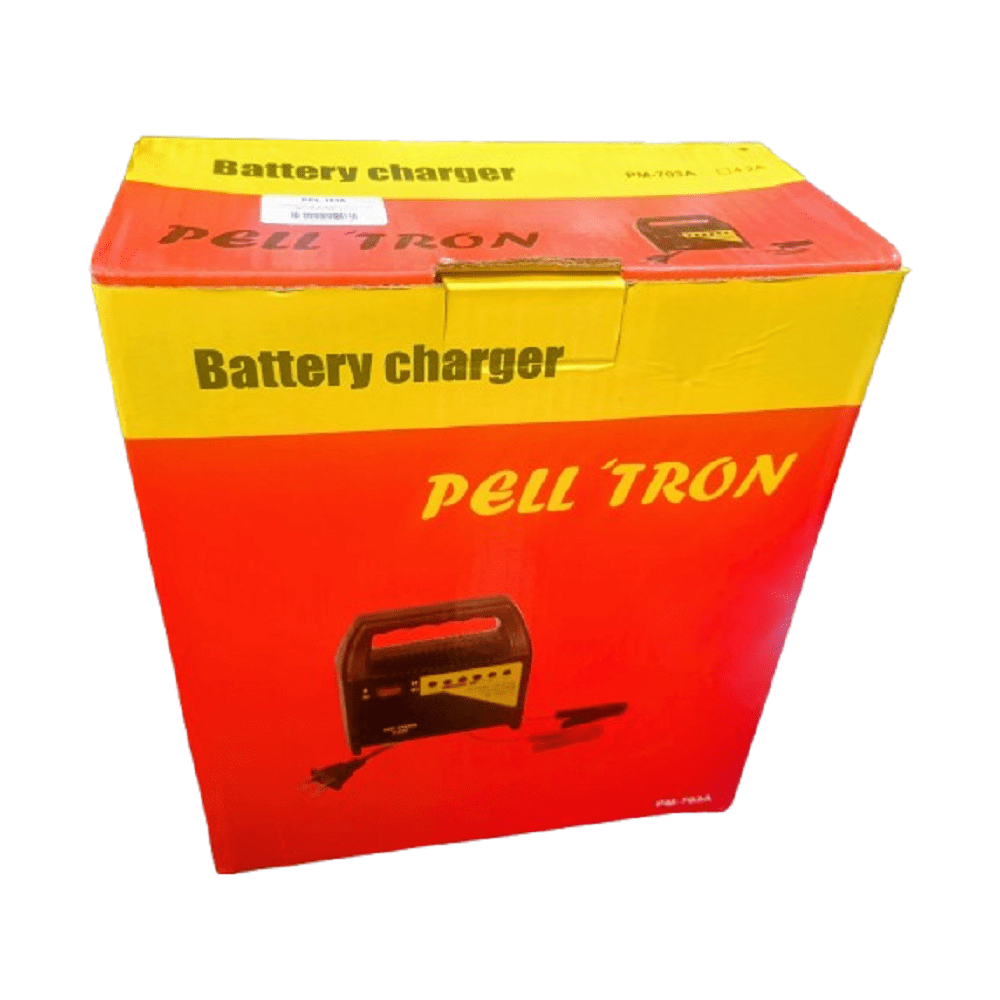 Cargador de Batería 6 Y 12 V Para Auto Moto 6 Amp PELLTRON PEL-703A - Imagen 2