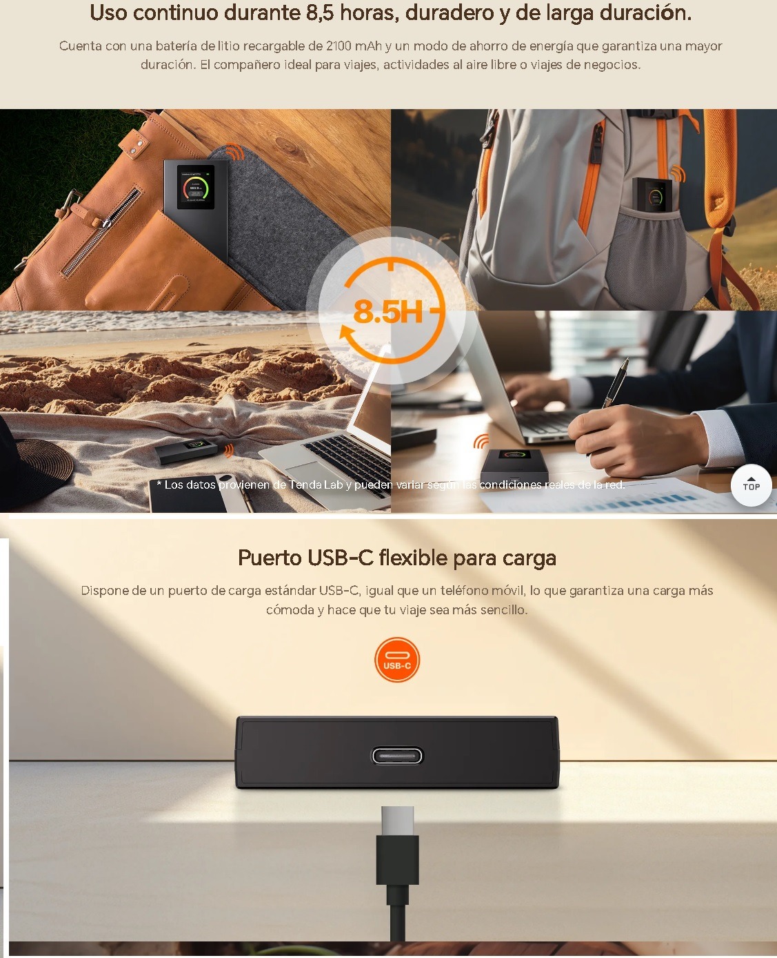 Router portatil WIFI CHIP 4G185 Tenda - Imagen 7