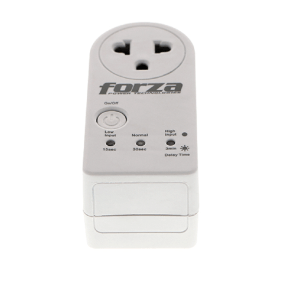 Protector de Voltaje 900J 1500W 1 toma FORZA FVP-1212B-NG