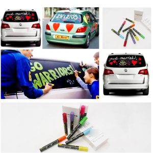 Plumones Neón Tiza Líquida Para Pizarra Led 8 Colores